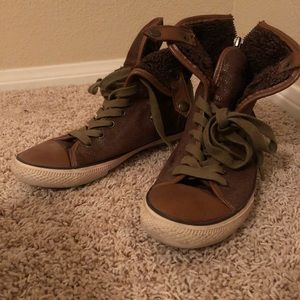 Aldo women leather shoes